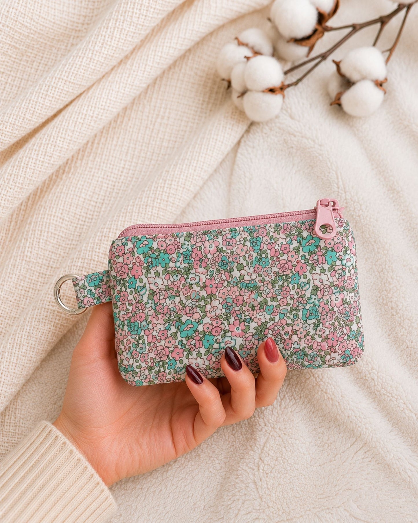 monedero-floral-rosa