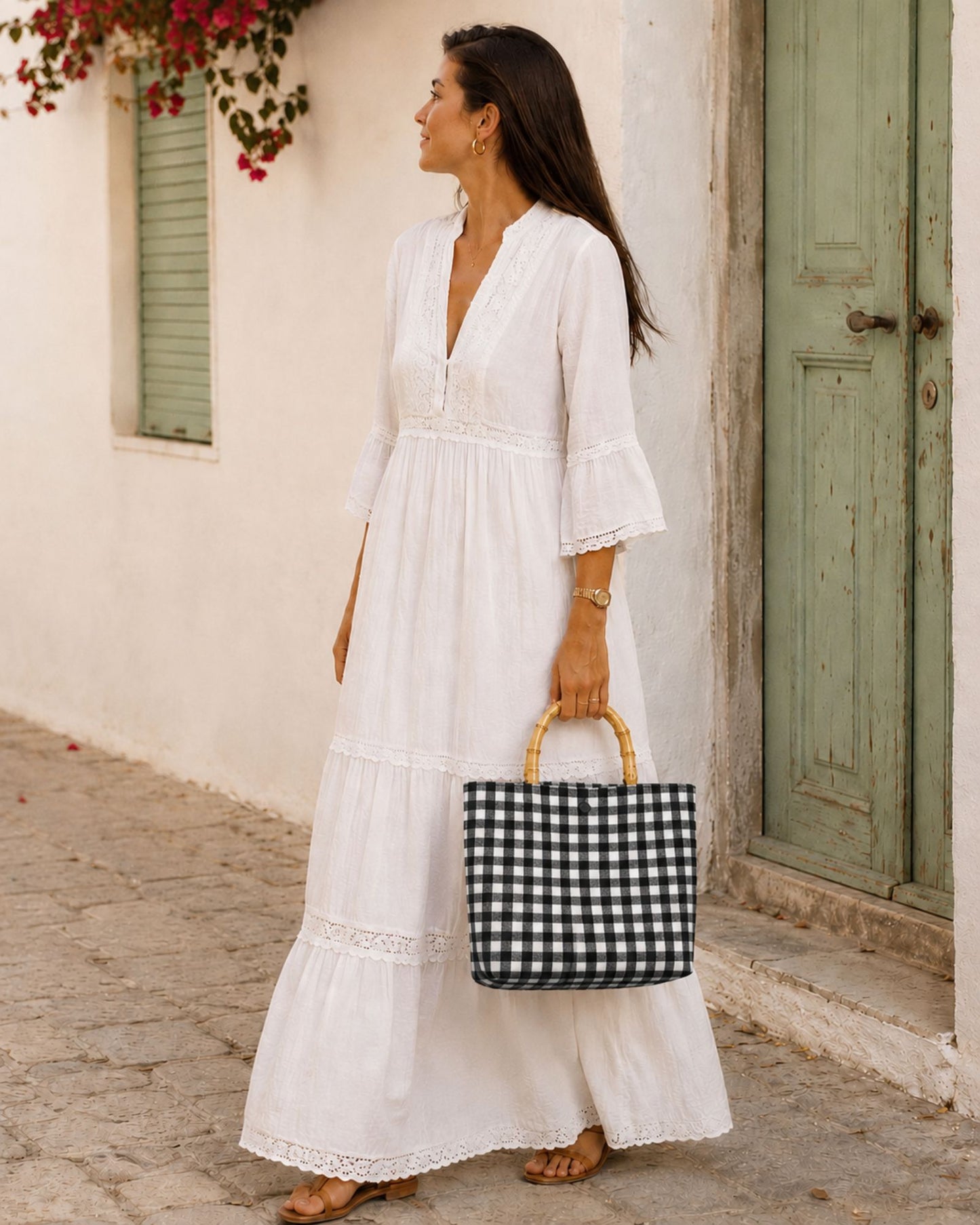 bolso-bambu-vichy-black-modelo